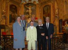 Thomas, ses grands parents et l\'arrire grand pre