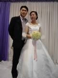 Les mariés Sung-Gwan et Jung-Yi