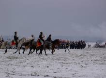 Charge de cavalerie � Austerlitz en 2005