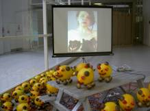 Lemon pigs - cochons citronn�s � la Biennale de Prague 2005