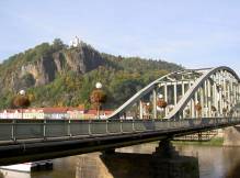 Pont sur l'Elbe � Decin