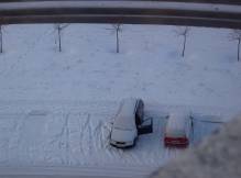 voiture enneig�e