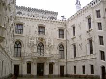 La cour int�rieure de Hluboka