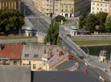 Le pont de Prague � Hradec Kralove