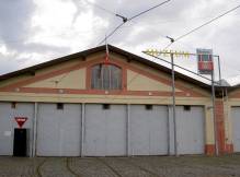 Entr�e du mus�e des transports de Prague