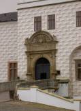 Porte d'entr�e du ch�teau de Pardubice