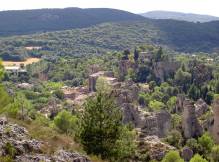 le village perch� de Mour�ze